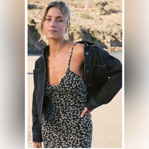 Z Supply Ditsy Midi Dress Small